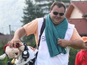 Pavel Prorok, bval hokejista dl v eladn caddyho eskmu golfistovi