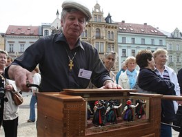 Setkn flainet ped libereckou radnic - Josef Vyskoil