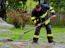 Vechovice a okoln obce na Perovsku zashla v sobotu veer po tdnu prudk