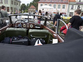 Závodníci mli v Krásné Líp polední pestávku. Diváci si tak mohli vechny