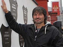 Odhalení Zdi slávy Baníku Ostrava: Pavel Srníek