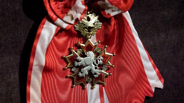 Řád bílého lva České republiky. (2. února 2009) Řád bílého lva České republiky. (2. února 2009)