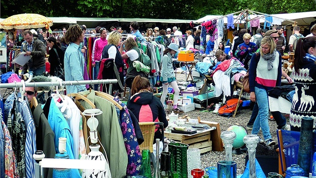 Flohmarkt am Mauerpark.