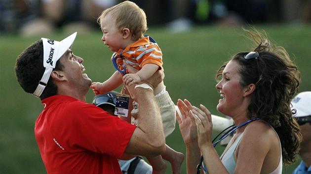 RODINA PEDEVÍM. Vítz PGA Championship Keegan Bradley je synovcem lenky