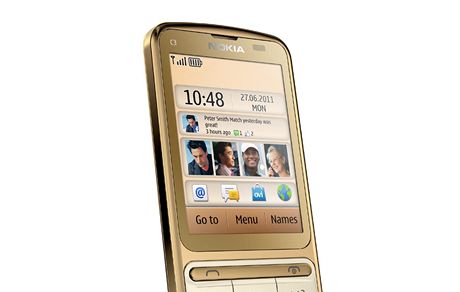 Nokia C3-01 Gold Edition