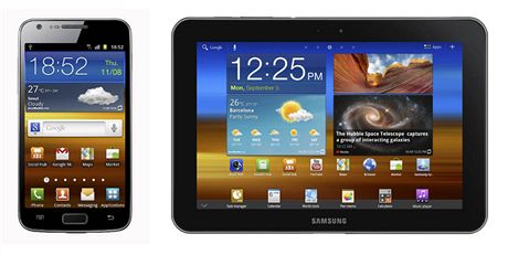 Samsung Galaxy S II LTE a Galaxy Tab 8.9 LTE