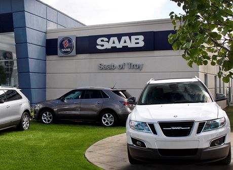 Poboka automobilky Saab v USA