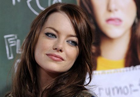 Emma Stone na premiée filmu Easy A