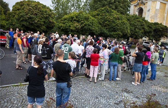 Protest ve Varnsdorfu byl zruel, lidé se pesto seli.