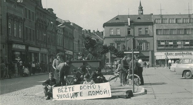 Projevy odporu obyvatel Hranic proti okupaci Československa armádami Varšavské Projevy odporu obyvatel Hranic proti okupaci Československa armádami Varšavské