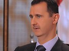 Televizn interview se syrskm prezidentem Barem Asadem (22. srpna 2011)