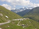 Pohled na nejvyí horu Rakouska Grossglockner