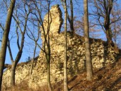 Zcenina hradu v Brandse nad Orlic