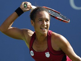 STATENÁ BRITKA. Tenistka Heather Watsonová vzdorovala v prvním kole US Open