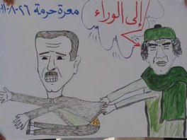 Syan proti Asadovi protestuj u skoro pl roku (27. srpna 2011)