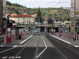 Nov tramvajov tra - nstupni zastvka Podbaba bude nov sdruen, tzn.