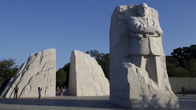 Památník Martina Luthera Kinga na takzvaném National Mall ve Washingtonu (22.