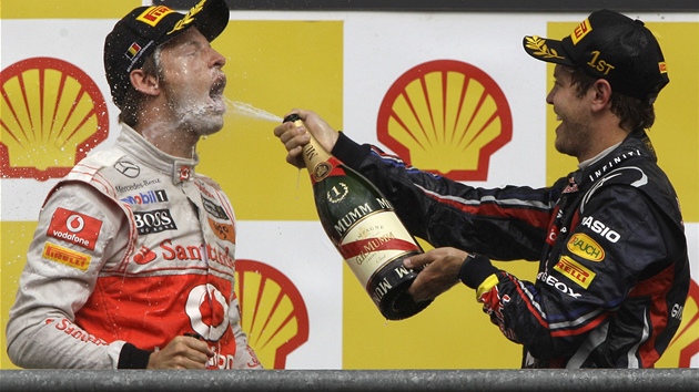 Jenson Button dostal po Velké cen Belgie formule 1 napít víc, ne poteboval.