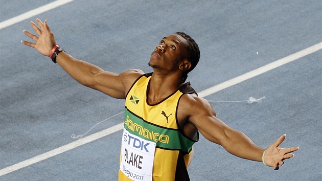 ŠAMPION. Jamajský sprinter Yohan Blake se po kvalifikaci krajana Usaina Bolta ŠAMPION. Jamajský sprinter Yohan Blake se po kvalifikaci krajana Usaina Bolta