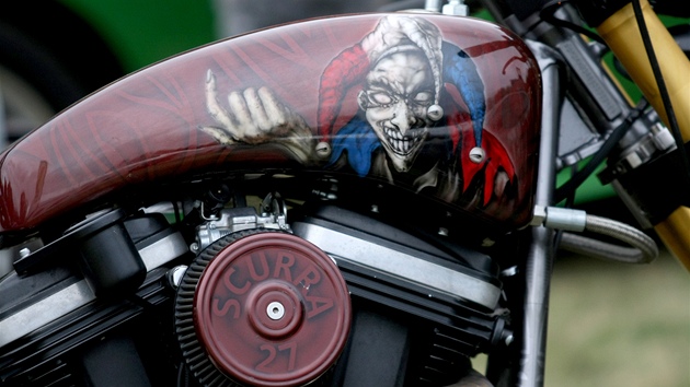 Na srazu motorkáu Motowims se návtvníci budou moci svézt v legendárním motocyklu Harley Davidson. (Ilustraní snímek)