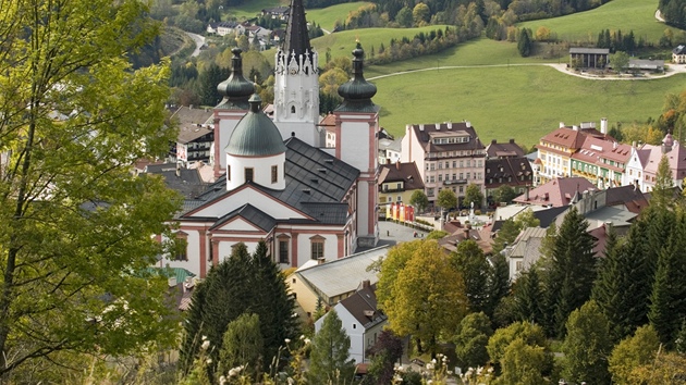 Mariazell je nejvtím poutním místem Rakouska a jednou z nejvýznamnjích