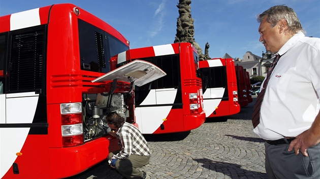 Nov autobusy MHD v Chrudimi ze SOR Libchavy
