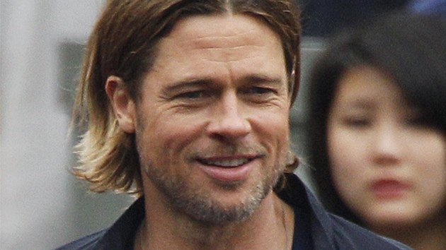Brad Pitt pi natáení filmu World War Z