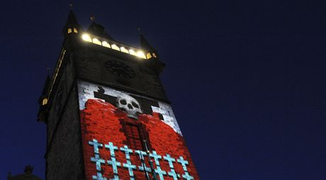 Na Staromstský orloj se bude promítat jet sedm následujících sobotních veer.