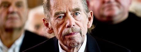 Václav Havel obdrel estné obanství Prahy 6. (2. záí 2011)