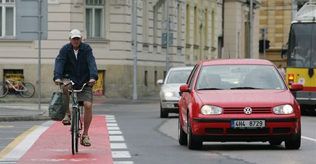 Cyklopruhy na na tíd SA v Hradci Králové. 
