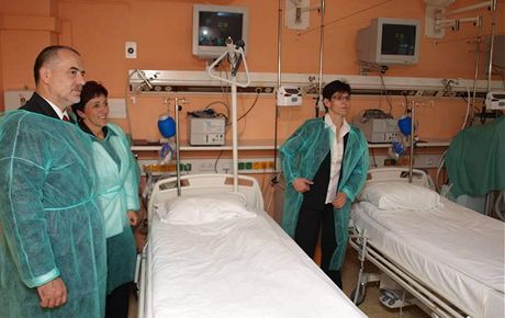 Otevení oddlení dlouhodobé intenzivní pée v nemocnici v Uherském Hraditi se