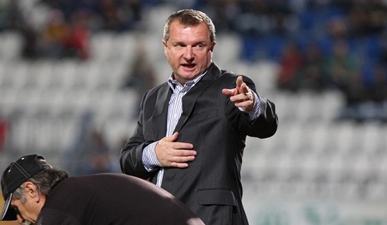 Plzeský trenér Pavel Vrba