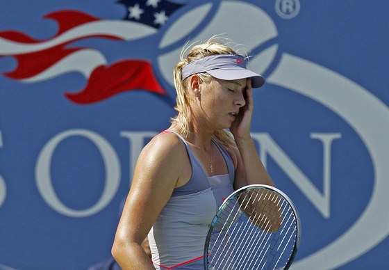 TO SE NEPOVEDLO. Ruská tenistka Maria arapovová vypadla na US Open u ve