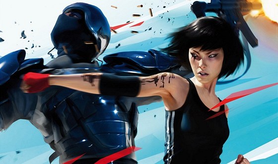 Exotická Faith je hlavní postavou titulu Mirrors Edge.