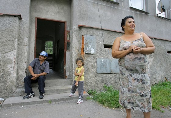 Vtina Rom ijících ve Vtní na eskokrumlovsku je bez práce. Pvodn se sem