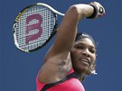 RANAKA. Americk tenistka Serena Williamsov i na US Open pedvd svj