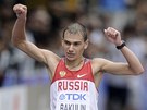 Rus Sergej Bakulin ovldl na atletickm MS v Tegu chodeck zvod na 50 kilometr