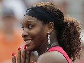 SR. Americk tenistka Serena Williamsov pzuje fotografm po dalm