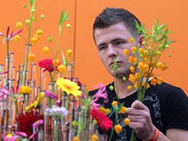 Mistrovství Evropy florist, mistr v aranování kvtin, které se koná v