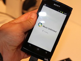 Prototyp MP3 pehrvae / tabletu Sony. Doke pehrt jak obsah uoen v