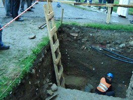 Zchrann archeologick vzkum bude pokraovat a do hloubky t metr.