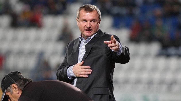 Plzeský trenér Pavel Vrba