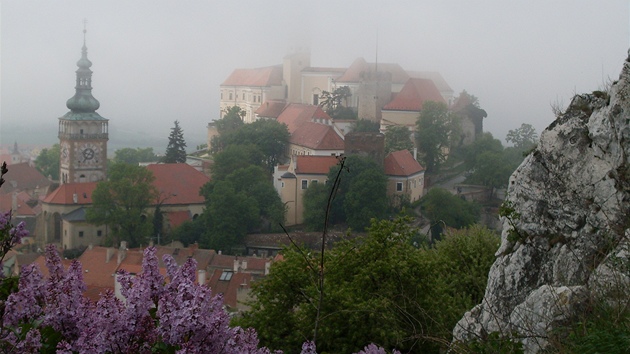 Vítzný snímek: Mén známý pohled na skalní hrad Sloup.