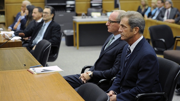 Mel Gibson u soudu v Los Angeles