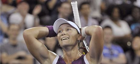 FINALISTKA. Australsk tenistka Samantha Stosurov slav postup do finle US
