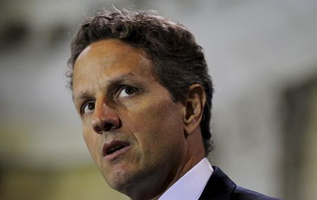 Americký ministr financí Timothy Geithner 