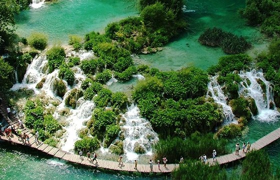 Chorvatsko, Plitvická jezera