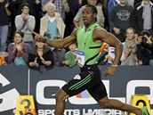 NEVIL. Jamajan Yohan Blake atakoval v poslednm mtinku Diamantov ligy v