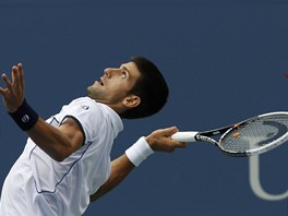 PODN. Novak Djokovi se sousted na podn v semifinle US Open.