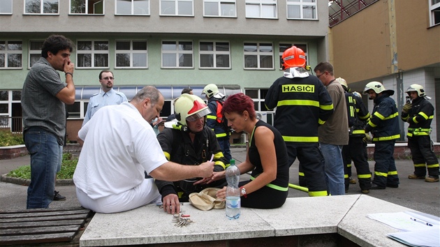 V mstské nemocnici v Ostrav-Fifejdách hoelo rehabilitaní oddlení.